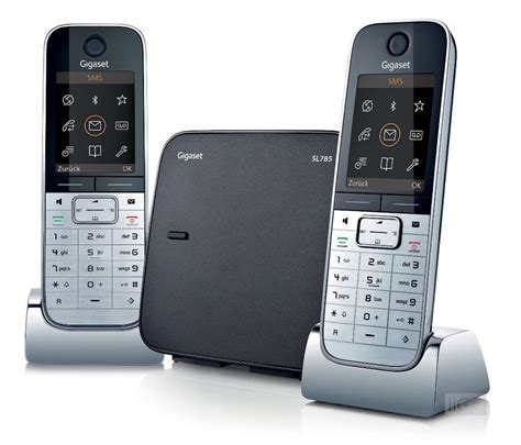 Siemens Gigaset Sl Dect Cordless Phones With Answer Machine In