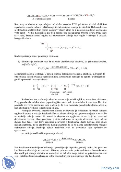 Organska Hemija Skripta Medicina Hemija 3 Rezime Predlog Hemija