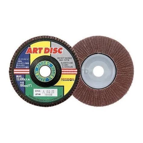 Nippon Resibon Flap Disc Art Disc X Atau Inch X A