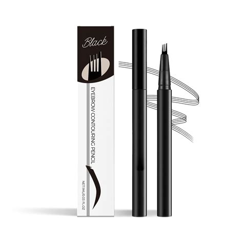 Donggwts Four Fork Eyebrow Pencil Micro And Long Lasting Micro Brow Pen Pen 1ml Microblading Eye