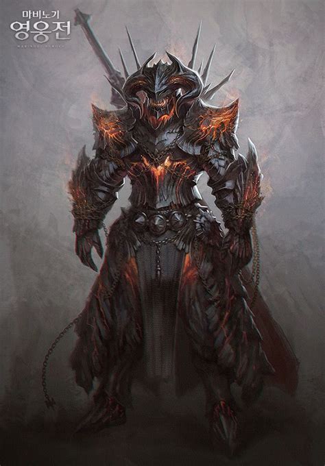 Demon Armor Concept Art