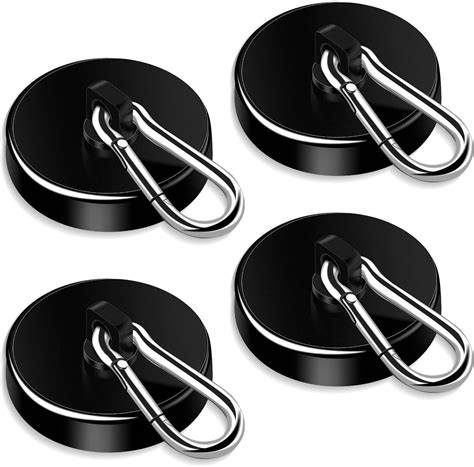 Amazon DIYMAG Black Magnetic Hooks 200LBS Strong Heavy Duty