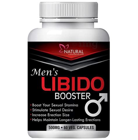 Natural Men S Libido Booster Mg Veg Capsule Buy Bottle Of