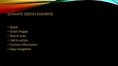 Ppt 6 Basic Design Elements Powerpoint Presentation Free Download