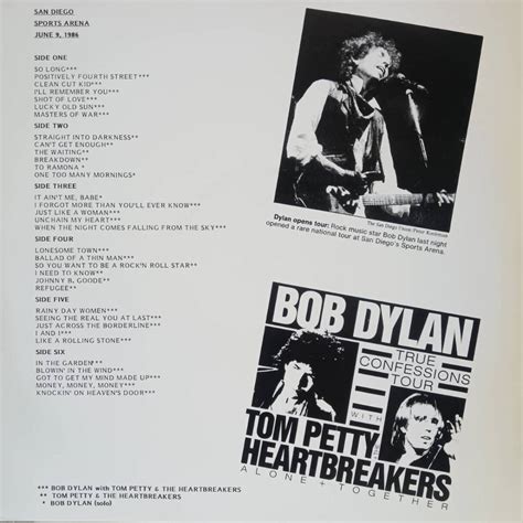 Yahoo オークション 米3LP プライベート Bob Dylan Tom Petty And Th