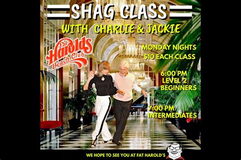 Shag Dancing Classes With Charlie And Jackie North Myrtle Beach Sc 29582