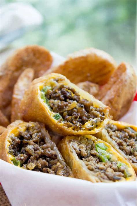 Philly Cheesesteak Egg Rolls Recipe Dinner Then Dessert