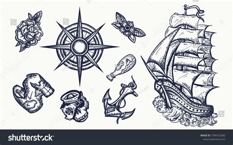 36,220 Tattoo pirate Images, Stock Photos & Vectors | Shutterstock