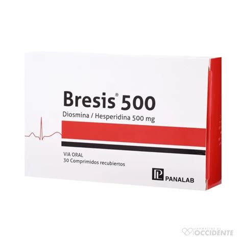 Bresis 500mg X 30 Comprimidos Farmacias De Occidente