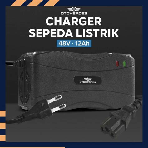 Jual Charger Casan Aki Sepeda Listrik Lead Acid Battery V Ah