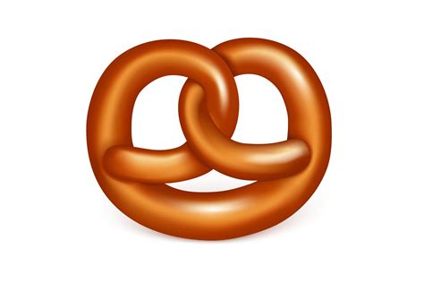 Pretzel Icon Realistic Style Graphic By Nsit0108 Creative Fabrica