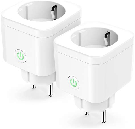 Refoss WLAN Steckdose Zeitschaltuhr Steckdose 2er Pack Smart MINI