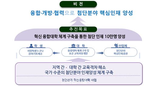 첨단분야 혁신융합대학 사업 공모18개 연합체에 2000억 지원