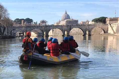 Urban Rafting On Rome S Tiber River Provided By Roma Rafting Italy