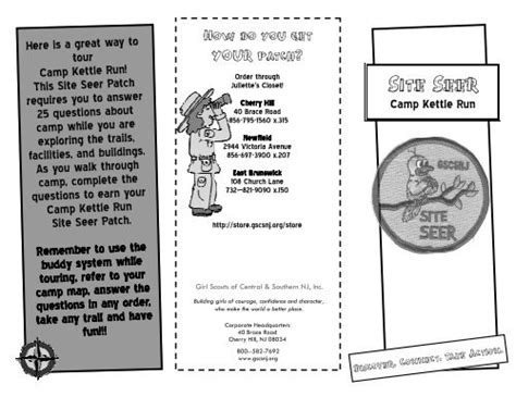 Site Seer Girl Scouts Of Central And Southern New Jersey