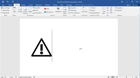 How To Type Warning Sign In Word YouTube