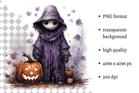 Purple Halloween Skeleton PNG Clipart Graphic by MashMashStickers ...