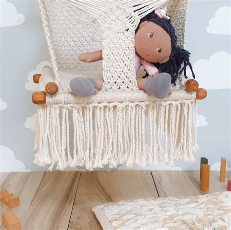 Handcrafted Macrame Baby Swing Upup Baby