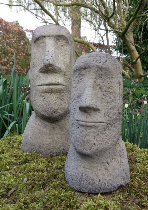 Easter Island Garden Ornaments