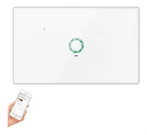 Interruptor Wifi Sencillo Smart Home Touch Cristal Mercury Mercadolibre