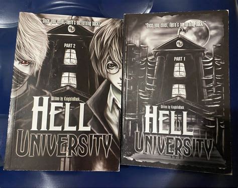 Hell University Book 1 And Book 2 By Knightinblack On Carousell