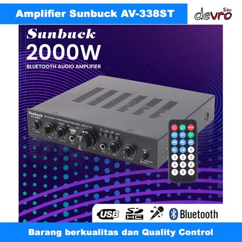 Audio Amplifier Bluetooth Eq Karaoke Home Theater Fm 2000w 5 Channel