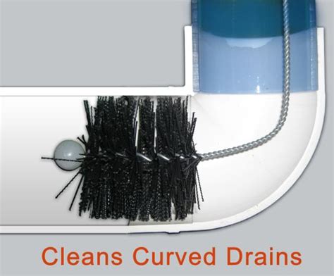 Commercial Heavy Duty Drain Cleaning Brush for 2 inch Drains with ...