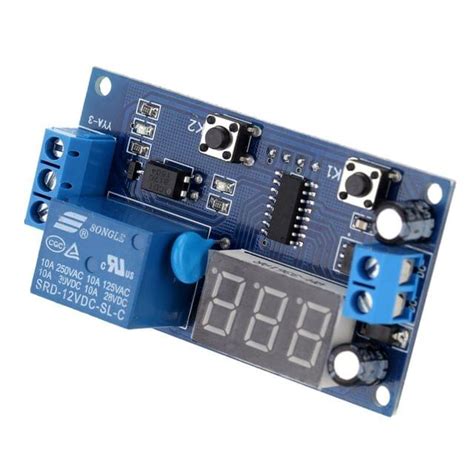 Multifunction Delay Time Module Switch Control Relay Cycle