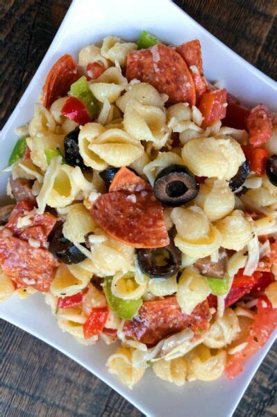 Pizza Pasta Salad Recipe Girl