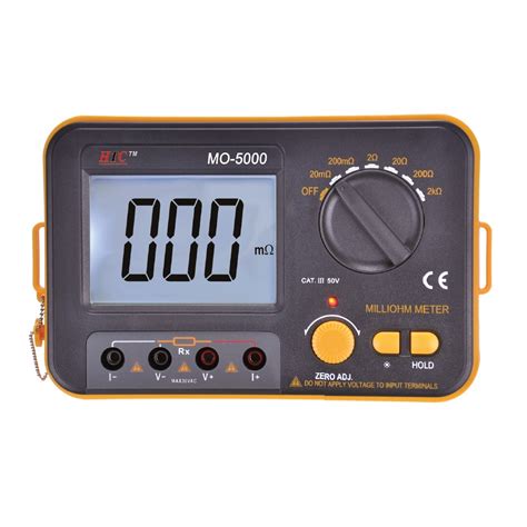 Resistance Meter For Transformers Switchgears And Wires