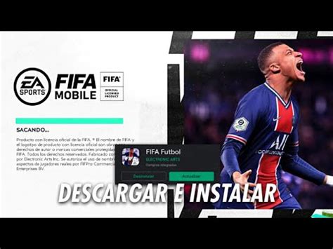 Como Descargar E Instalar Fifa Mobile Actualizaci N Youtube