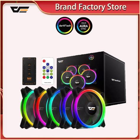 Darkflash Authentic Dr Pro Fan Computer Cooler Cooling Rgb Fans