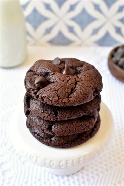 Fudgy Chocolate Cookies With Cocoa Powder Simple Living Recipes