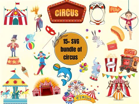 Carnival Svg Circus Svg Bundle Mega Carnival Svg Bundle Carnival Png