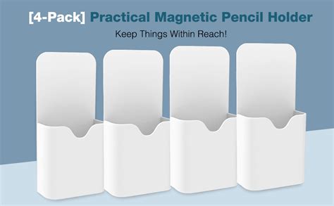 Moko Magnetic Dry Erase Marker Holder Pack Pen Pencil Magnets