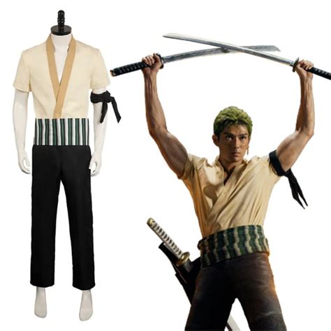 Zoro Cosplay Costume Anime Liveaction Drama Roronoa Zoro Cosplay