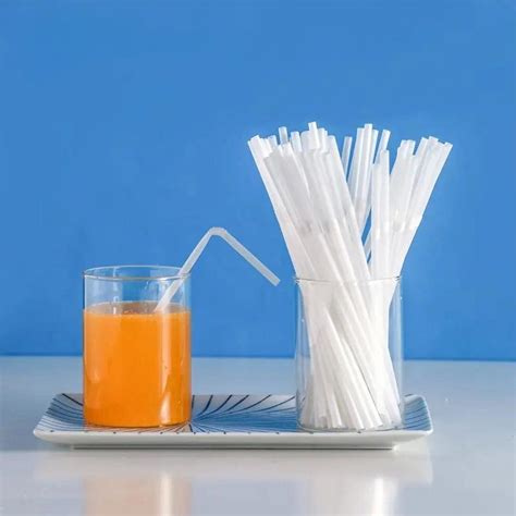 Biodegradable Pla Eco Straws Compostable Disposable Bent Straws Wallis