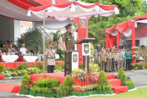 HUT Satpol PP Dan Satlinmas Mendagri Keduanya Ujung Tombak