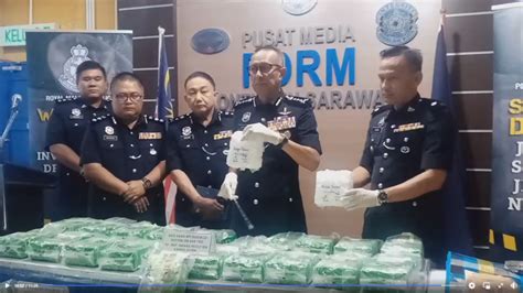 Polis Sarawak Rampas Dadah Bernilai RM1 8 Juta UTUSAN SARAWAK