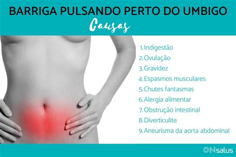 Barriga Pulsando Perto Do Umbigo Causas E O Que Fazer