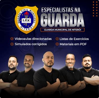 Curso Preparat Rio Guarda Municipal De Niter I Rj Cursos Online