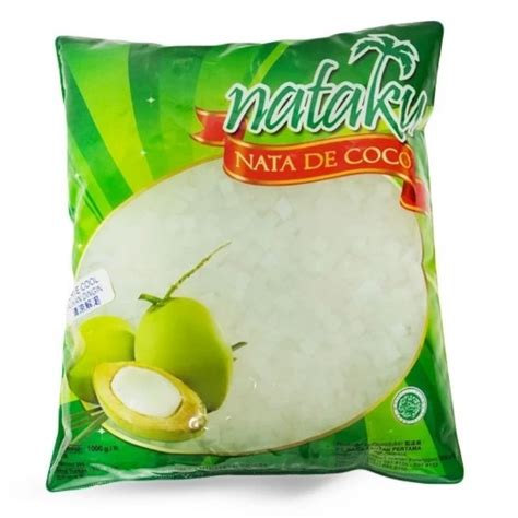 Jual Nataku Nata De Coco Potongan Kecil Halal Kg Shopee Indonesia