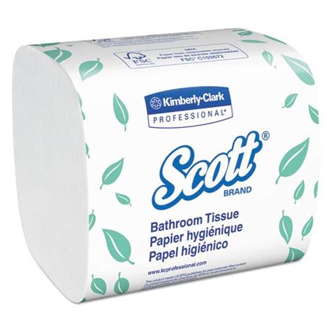 Scott Hygienic Bathroom Tissue White 1 Ply 500 Sheet Pack Smith S