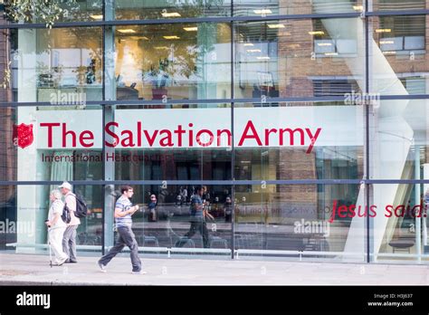 Salvation Army Headquarters London Uk Stock Photo Alamy