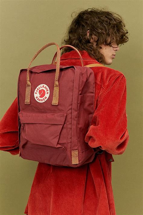 Fjallraven Kanken Ox Red Backpack Urban Outfitters Uk