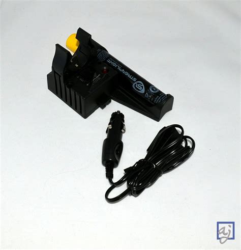 Streamlight Stinger PiggyBack Charger 75275, Spare Battery 75175 + DC ...