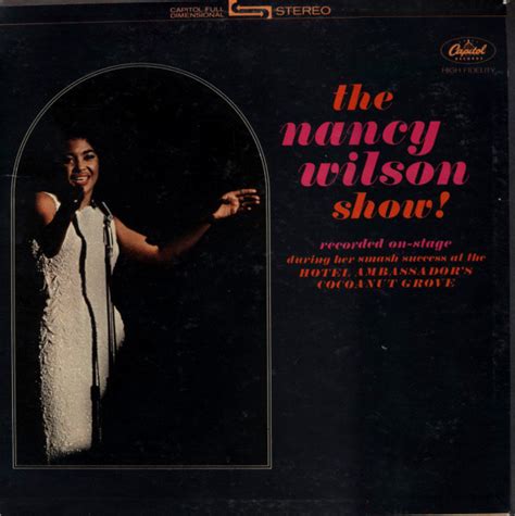 Nancy Wilson - The Nancy Wilson Show! (1965, Vinyl) | Discogs