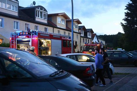 Im Tal Hat Es Gebrannt Schongauer Feuerwehr Verhindert Schlimmeres