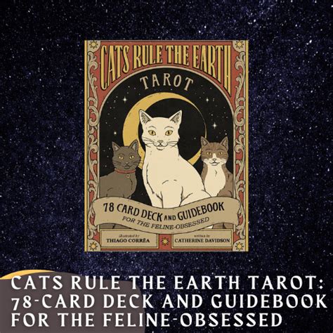 Cats Rule The Earth Tarot 78 Card Deck And Guidebook For The Feline