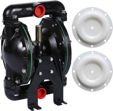 Air Operated Double Diaphragm Pump 1 Inch Inlet Outlet Pneumatic Waste